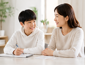 無料体験後の親子の会話