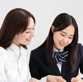 高校生の指導風景