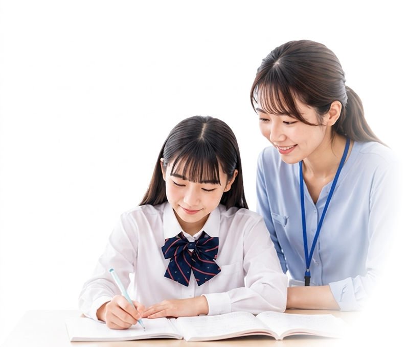 講師と生徒の授業風景