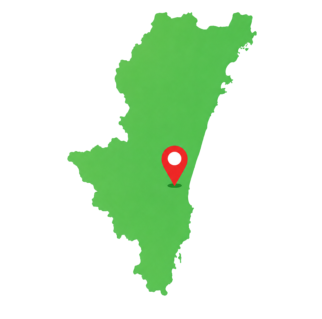 宮崎県地図