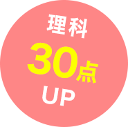 30点アップ