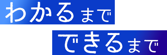 わかるまでできるまで